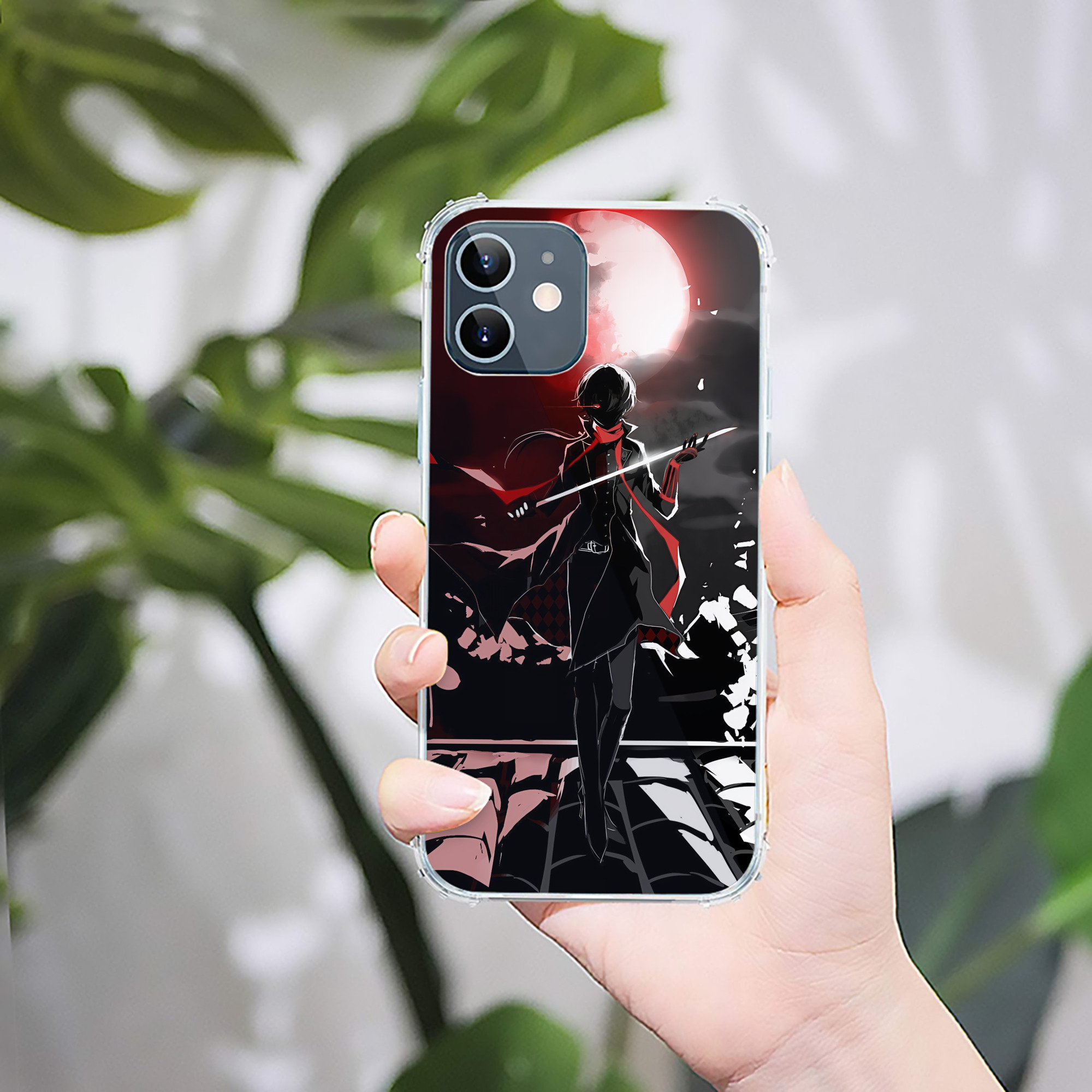 （画像用） 刀剣乱舞 Touken Ranbu 【iPhone 12シリーズ対応】透明スマホケース（クリアソフトケース）